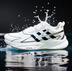 Adidas white running sports sneakers