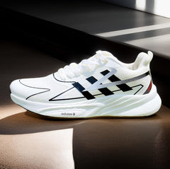 Adidas white running sports sneakers